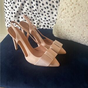 Brooks Brothers, Pastel light pink + bows. New